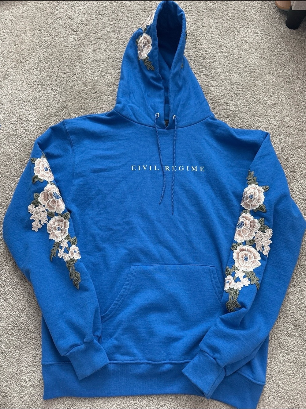 Civil Regime Roses Hoodie